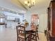 Open dining area next to kitchen provides lots of room at 1167 Saint Tropez Ct, Kissimmee, FL 34759