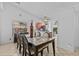 Formal dining room adjacent to a stylish eat-in kitchen at 1345 Tindaro Dr, Apopka, FL 32703