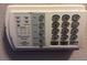 Close-up of home security system with command center keypad at 14341 Fredricksburg Dr # 1016, Orlando, FL 32837