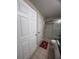 Bathroom featuring modern shower, tile floors, and a bright, well-lit space at 14341 Fredricksburg Dr # 1016, Orlando, FL 32837