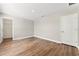 The bedroom includes vinyl floors, a closet and a doorway to another room at 2017 Camden Loop, Davenport, FL 33837