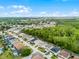 Aerial view of the home's location in a large residential neighborhood at 283 Willow View Dr, Davenport, FL 33896