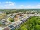Aerial view of a large residential neighborhood with green space behind at 283 Willow View Dr, Davenport, FL 33896