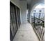 Spacious private balcony with iron railing provides outdoor living space at 304 E South St # 5020, Orlando, FL 32801