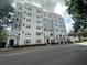 Attractive mid-rise building with manicured landscaping and convenient street access at 304 E South St # 5020, Orlando, FL 32801