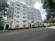 Attractive mid-rise building with manicured landscaping and convenient street access at 304 E South St # 5020, Orlando, FL 32801