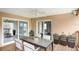 Relaxing outdoor deck with dining space and serene views at 5524 Loma Vista, Davenport, FL 33896