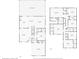 Detailed floor plan showcasing the layout of the home, including the kitchen, bedrooms, and living areas at 814 Bloomingdale Dr, Davenport, FL 33897