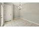 Dining room with chandelier at 1370 Kiawah St, Celebration, FL 34747