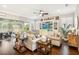 Bright living room with hardwood floors, comfortable seating, and sliding doors to the outdoor area at 2748 Greenlands St, St Cloud, FL 34772
