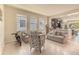 Open floor plan features a spacious living room with tile flooring and tons of natural light at 2820 Avian Loop, Kissimmee, FL 34741
