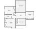 Second floor plan featuring three bedrooms, a loft, and open to below areas at 3820 Forest Cir, St Cloud, FL 34772