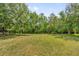 A backyard features lush greenery creating a private outdoor space at 6137 Waterside Island Ln, Winter Garden, FL 34787
