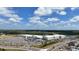 Aerial view of Innovation High School with ample parking at 11713 Tidal Alley Trl, Orlando, FL 32832