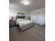 Elegant bedroom features a plush king-size bed, modern decor, and ample natural light at 9083 Coral Cape St, Kissimmee, FL 34747