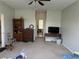Spacious living room with neutral walls and carpet at 2991 Saint Clair St, Kissimmee, FL 34746