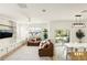 Bright living room with hard surface floors, comfortable seating, white walls, and natural light at 3341 Rodrick Cir, Orlando, FL 32824