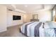 Spacious main bedroom with tray ceilings and abundant natural light at 11456 Rhyme Ave, Orlando, FL 32832