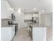 Open kitchen with modern appliances, granite counters, and an island for casual dining at 2872 Lingo Ln, Orlando, FL 32822