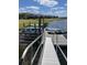 Private dock with kayak launch offering direct access to the serene lake at 4213 Paragprah St, Kissimmee, FL 34746