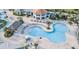 Resort-style pool and lazy river with ample lounge chairs, perfect for relaxation and fun at 4213 Paragprah St, Kissimmee, FL 34746