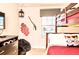 Themed bedroom with a bunk bed, fun decor, and cozy lighting, perfect for  at 4888 Romeo Cir, Kissimmee, FL 34746