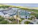 Beautiful view of the marina with lots of boats with lush green trees in the background at 514 Massachusetts Ave, St Cloud, FL 34769