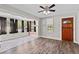 Bright room featuring dark hardwood flooring and natural light at 514 Massachusetts Ave, St Cloud, FL 34769