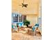 Cozy outdoor patio with comfortable seating, perfect for relaxation and enjoying the tranquil surroundings at 8907 Legacy Ct # 14 205, Kissimmee, FL 34747
