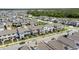 Beautiful aerial view of a neighborhood featuring modern homes and well-maintained streets at 11473 Listening Dr, Orlando, FL 32832