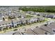 Beautiful aerial view of a neighborhood featuring modern homes and well-maintained streets at 11473 Listening Dr, Orlando, FL 32832