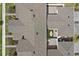 Birds eye view of the home's roof and backyard with dining and lounge area at 11473 Listening Dr, Orlando, FL 32832