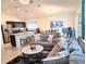 Bright living room showcasing modern decor and an open layout at 1241 Denali Dr, Winter Haven, FL 33881