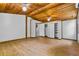 Spacious bedroom with wood flooring, ceiling fans, and closet space at 13959 Marine Dr, Orlando, FL 32832