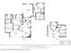 Detailed floorplan of the home showcasing layout, room dimensions, and approximate square footage for each level at 1730 King Henry Dr, Kissimmee, FL 34744