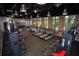 Modern gym featuring weight machines, treadmills, and large windows at 1868 Sanibel Dr, Davenport, FL 33896