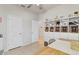 Office space with shelving and a large desk at 1872 Summer Serenity Dr, Kissimmee, FL 34744