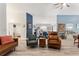 Open floor plan with hardwood floors, and lots of natural light at 219 Breezy Oaks Ct, Davenport, FL 33896