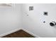 Unfinished laundry room with washer and dryer hookups at 250 Beckenham Dr, Kissimmee, FL 34758