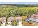 Aerial view of several homes with backyard pools and lush green surroundings in a beautiful community at 2747 Lido Key Dr, Kissimmee, FL 34747