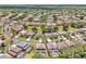 Beautiful aerial shot of a community with green grass and lots of well maintained houses at 2747 Lido Key Dr, Kissimmee, FL 34747