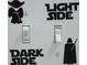 Fun light switch plate with Star Wars characters Yoda and Darth Vader at 4004 Santa Maria Dr # 108, Kissimmee, FL 34741