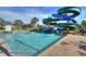 Enjoy the community water park with a large slide, an area perfect for and families at 4907 Romeo Cir, Kissimmee, FL 34746