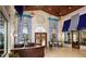 A beautiful lobby area with a reception desk and seating at 8971 Candy Palm Rd, Kissimmee, FL 34747