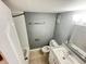 Standard bathroom with a combined shower and tub, and a single sink at 4745 S Texas Ave # A, Orlando, FL 32839