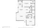 Detailed floor plan showcasing the layout of the home, including the living room, kitchen, bedrooms, and bathrooms at 1051 S Hiawassee Rd # 2127, Orlando, FL 32835