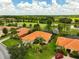 Wide aerial shot of the home showcasing the meticulously maintained surrounding community at 133 Torino Ln, Kissimmee, FL 34759