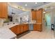 This kitchen features a built-in dishwasher and quartz countertops at 133 Torino Ln, Kissimmee, FL 34759