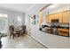 The breakfast nook is located between the kitchen and dining areas at 1411 Celebration Ave # 106, Celebration, FL 34747