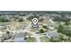 Aerial view of the home showing the property's location within the neighborhood at 145 Willow Dr, Poinciana, FL 34759